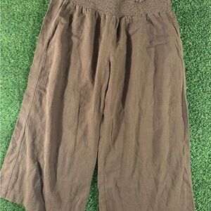 Old Navy Men's Dark Brown Low Waist Shorts